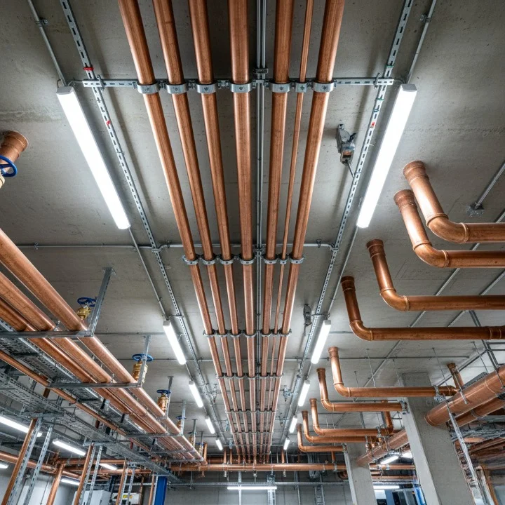 Industrial Copper Piping Project 9